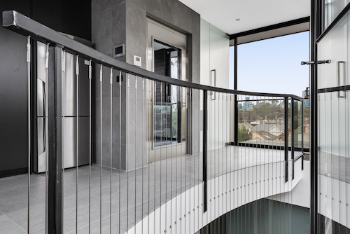 Vertical Wire Balustrade Top Rail